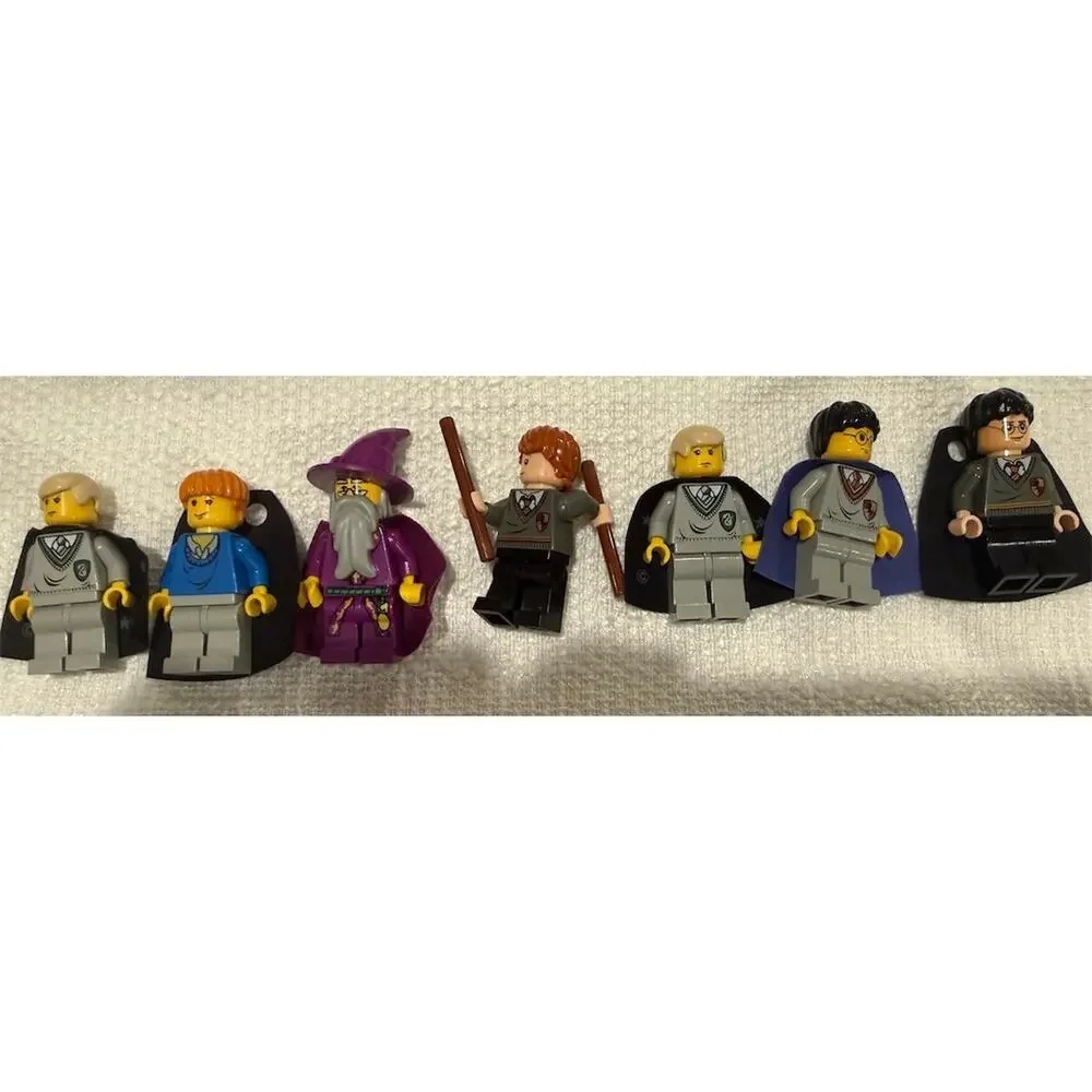 LEGO Harry Potter Minifigure Lot w/ Accessories 12 Figures Hagrid Harry